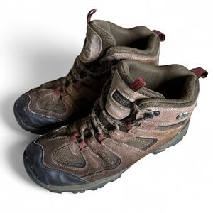 RedHead Waterproof Winter Boots Suede Hiking Trail Shoes Outdoor Shoes Brown 10